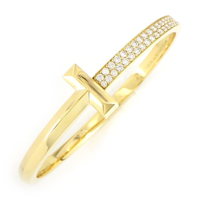 ティファニー Tiffany & Co.】バングル T1 T ワン ワイド ヒンジ