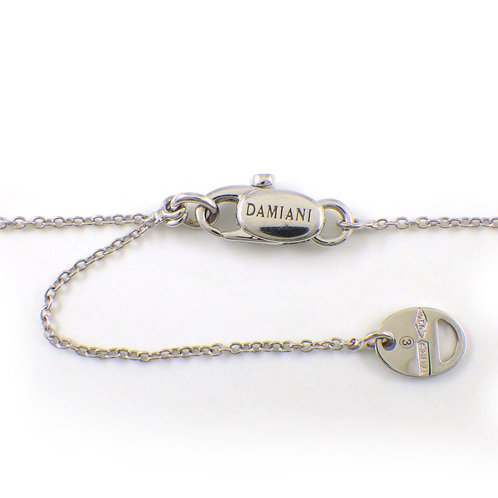 ダミアーニ DAMIANI ネックレス ベルエ ポック XXS 20083507 クロス パヴェ ダイヤモンド 計0.17ct K18WG 【箱・保付き】 【中古】