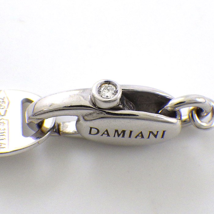 ダミアーニ DAMIANI ネックレス ベルエ ポック XXS 20083507 クロス パヴェ ダイヤモンド 計0.17ct K18WG 【箱・保付き】 【中古】
