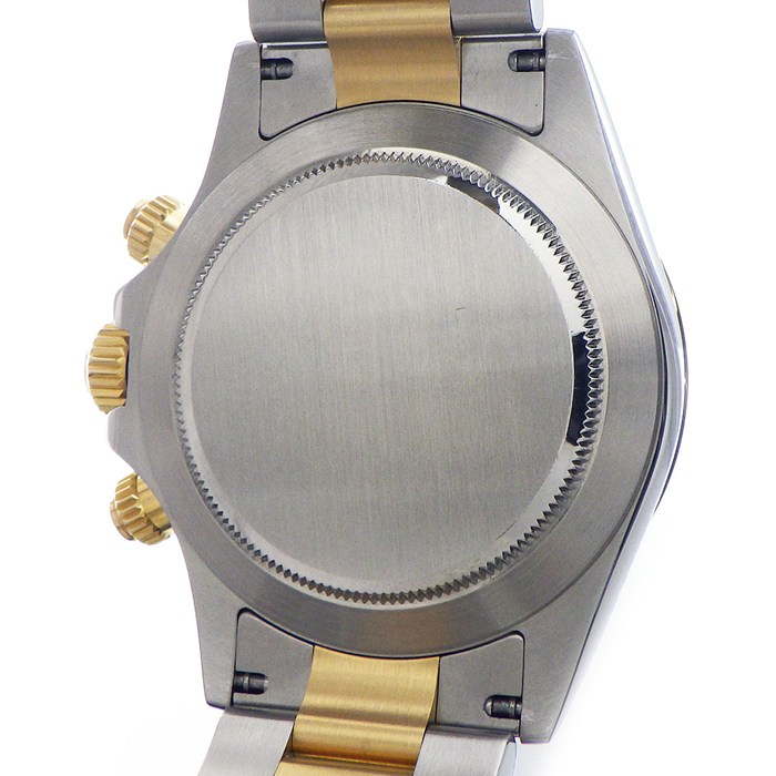 ロレックス Rolex 腕時計 コスモグラフ デイトナ 116523 Z番 2006年製 ホワイト文字盤 クロノグラフ タキメーター スモールセコンド K18YG SS 自動巻き 【箱・保付き】 【中古】