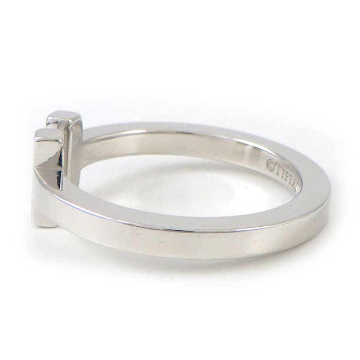 ティファニー Tiffany & Co. リング Tスクエア K18WG 20号 【中古】