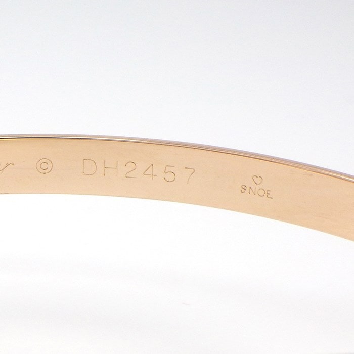 カルティエ Cartier バングル トリニティ 3連 スリーカラー K18PG K18WG K18YG 【中古】
