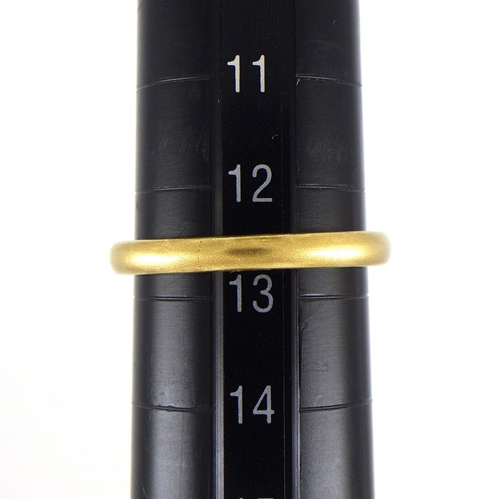 ポメラート Pomellato リング ルッチョレ サンドブラスト 1ポイント ダイヤモンド K18YG 12.5号 【中古】