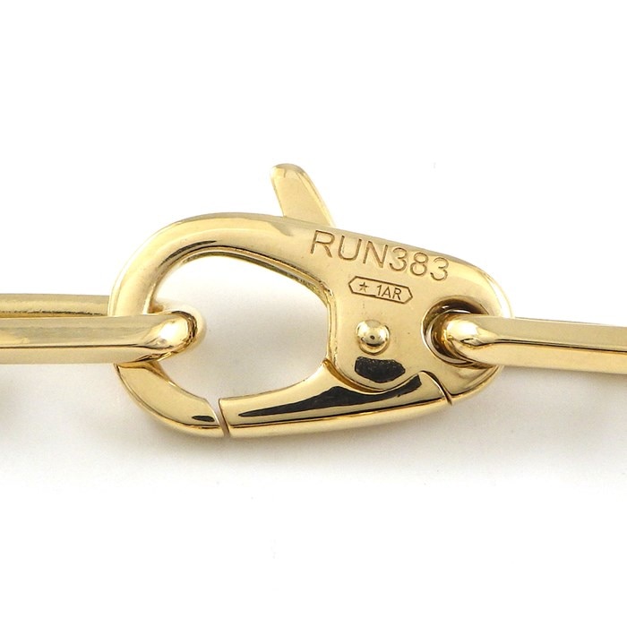 カルティエ Cartier ブレスレット サントス B6021300 チェーン K18YG 【中古】