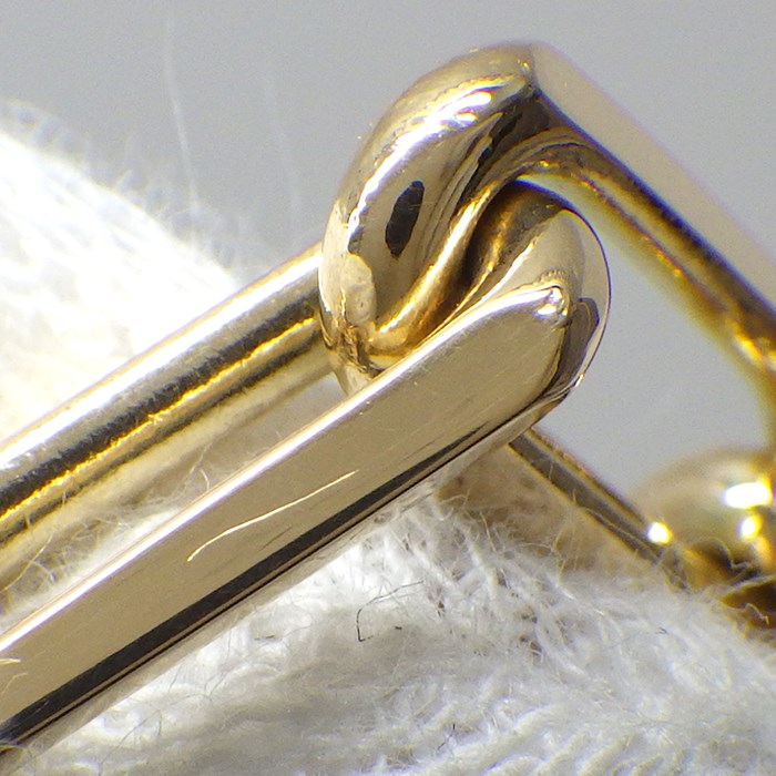 カルティエ Cartier ブレスレット サントス B6021300 チェーン K18YG 【中古】