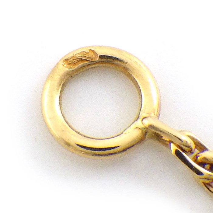 ヴァンクリーフ&アーペル Van Cleef & Arpels ネックレス ラッキー アルハンブラ VCARD99500 パピヨン ホワイト シェル K18YG 【中古】