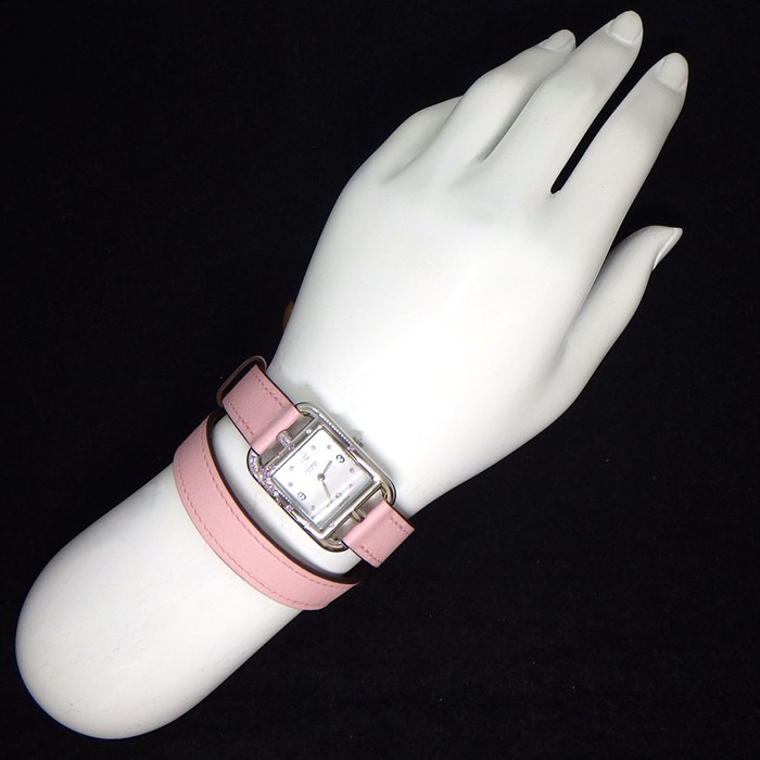 エルメス HERMES 腕時計 ケープコッド PM ドゥブルトゥール CC1 エルメス HERMES 腕時計 ケープコッド PM ドゥブルトゥール CC1