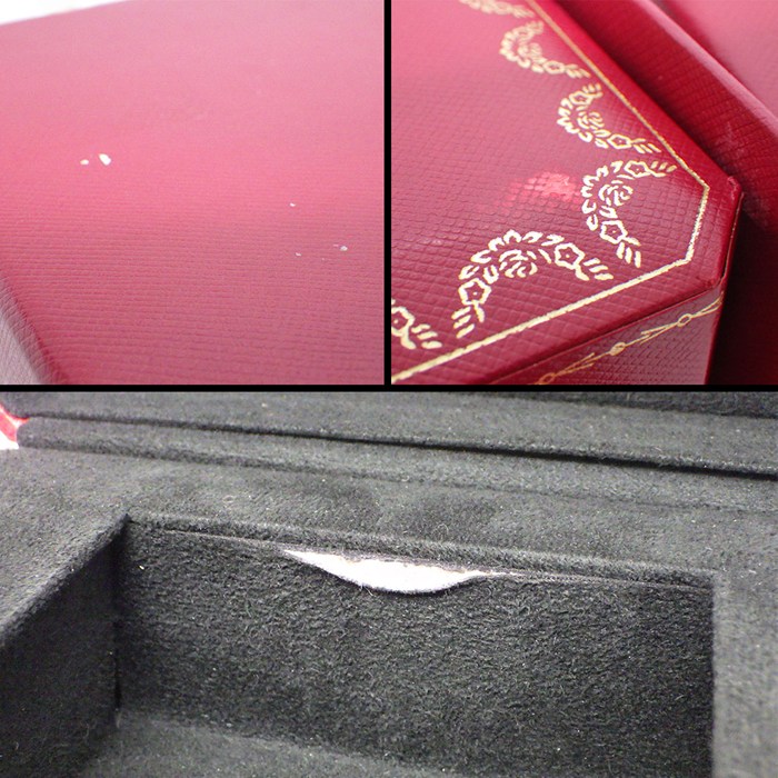 カルティエ Cartier 腕時計 タンク マスト SM WSTA0042 レクタンギュラー シルバー文字盤 SS ブラック グレインド カーフレザーベルト クオーツアナログ 【箱・保付き】 【中古】