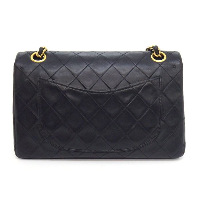 シャネル CHANEL ショルダーバッグ マトラッセ23 クラシック スモール A01113 2018年製 ブラック/ボルドー ラムスキン 【中古】 CHANEL - シャネル CHANEL ショルダーバッグ マトラッセ23 クラシック