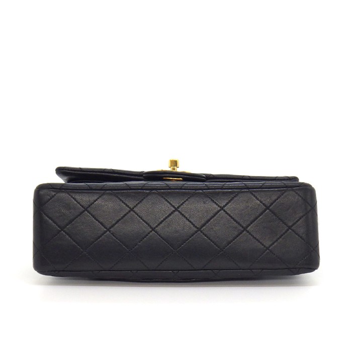 シャネル CHANEL ショルダーバッグ マトラッセ23 クラシック スモール ハンドバッグ A01113 1990年代 ブラック ボルドー ラムスキン 【中古】