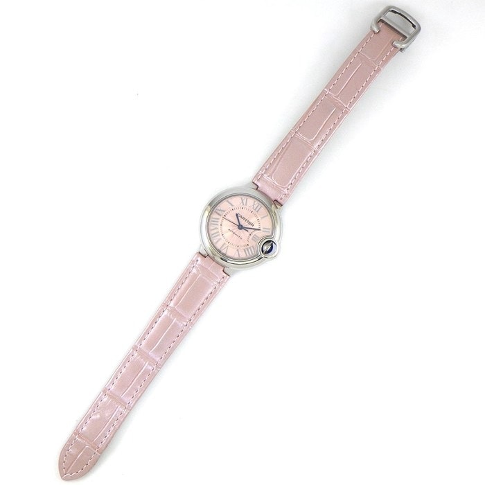 カルティエ Cartier 腕時計 バロンブルー WSBB0002 ギョーシェ ピンク