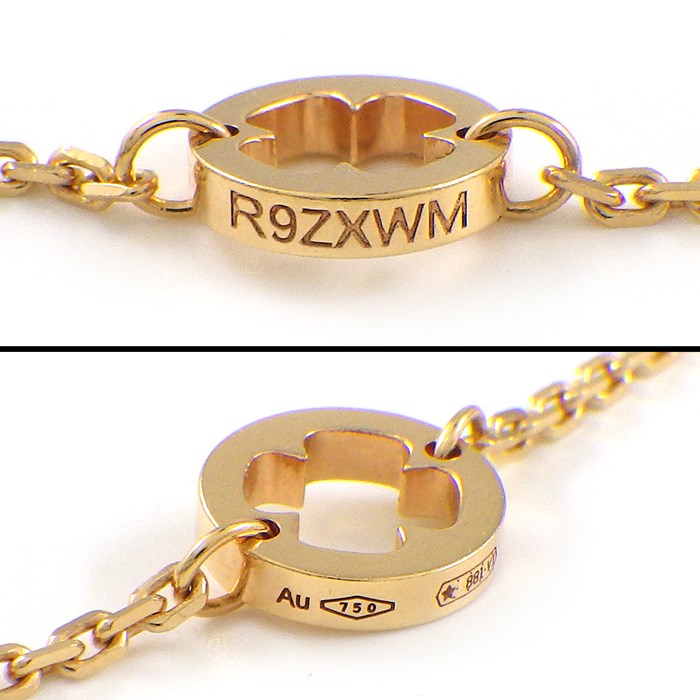 ブルガリ BVLGARI ネックレス フィオレヴァー 357137 フラワー スウィング ドロップ ダイヤモンド 計0.19ct K18PG 【中古】