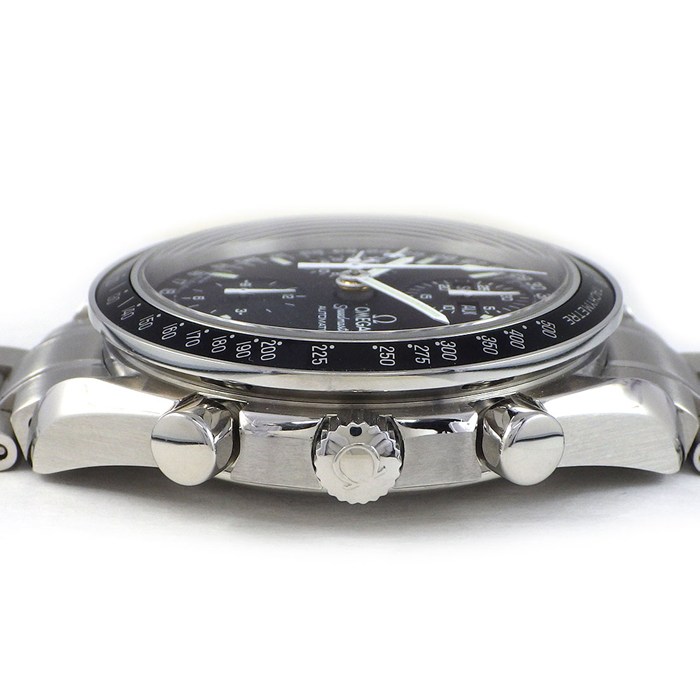 オメガ OMEGA 腕時計 スピードマスター マーク40 コスモス 3520.50.00 ブラック文字盤 クロノグラフ タキメーター スモールセコンド トリプルカレンダー SS 自動巻き 【中古】【OH済み】