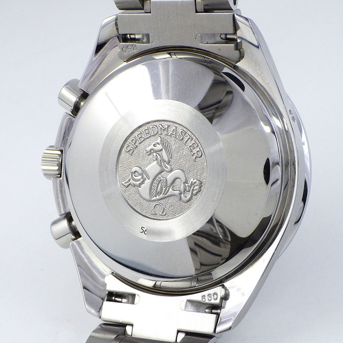 オメガ OMEGA 腕時計 スピードマスター マーク40 コスモス 3520.50.00 ブラック文字盤 クロノグラフ タキメーター スモールセコンド トリプルカレンダー SS 自動巻き 【中古】【OH済み】