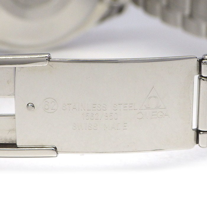 オメガ OMEGA 腕時計 スピードマスター マーク40 コスモス 3520.50.00 ブラック文字盤 クロノグラフ タキメーター スモールセコンド トリプルカレンダー SS 自動巻き 【中古】【OH済み】