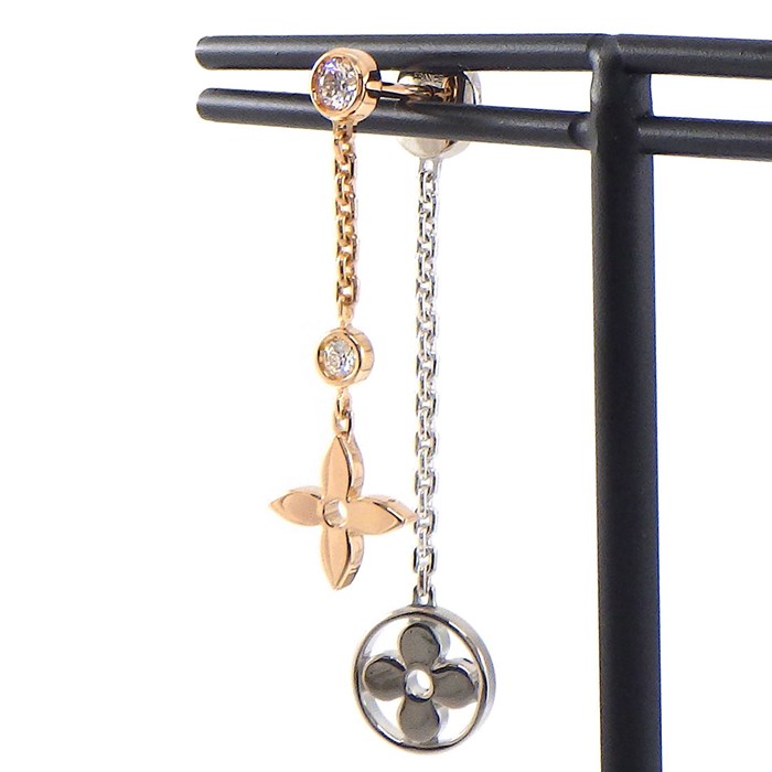 ブックル ドレイユ モノグラム・イディール (18K×ダイヤモンド） ブックル ドレイユ モノグラム・イディール (18K×ダイヤモンド）