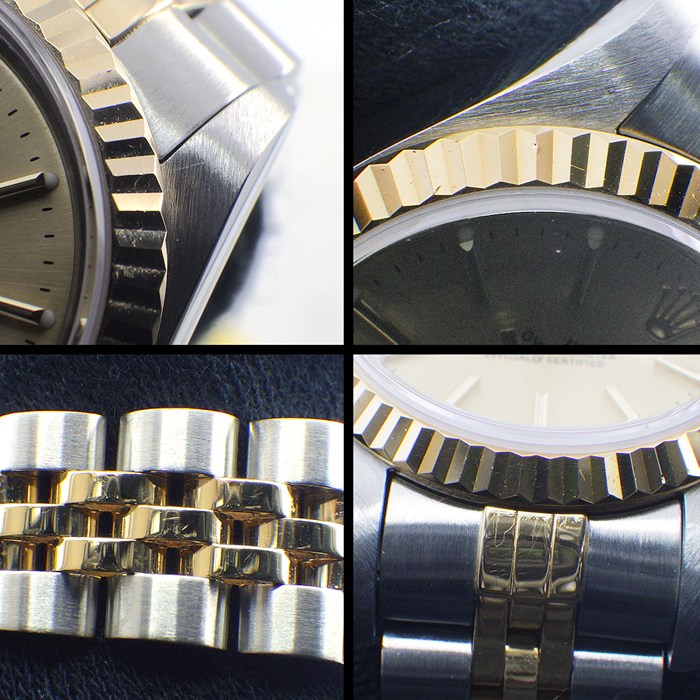 ロレックス Rolex 腕時計 デイトジャスト 79173 K番号 2001年 シャンパンカラー文字盤 デイト K18YG SS 自動巻き 【箱・保付き】 【中古】