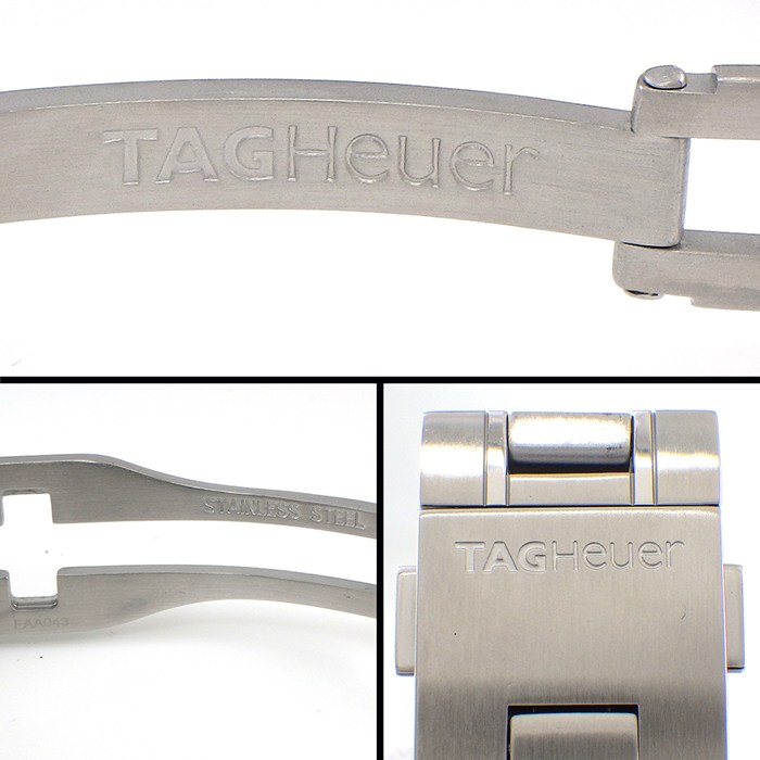 タグ・ホイヤー TAG Heuer 腕時計 カレラ CAS2112.FC6291 デイト クロノグラフ スモールセコンド 裏スケ ギョーシェ シルバー文字盤 SS 自動巻き 【箱・保付き】 【中古】