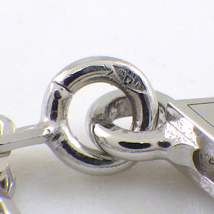 ヴァンクリーフ＆アーペル Van Cleef & Arpels ネックレス ヴィンテージアルハンブラ VCARP9XG00 ギョーシェ K18WG 【箱・保付き】 【中古】