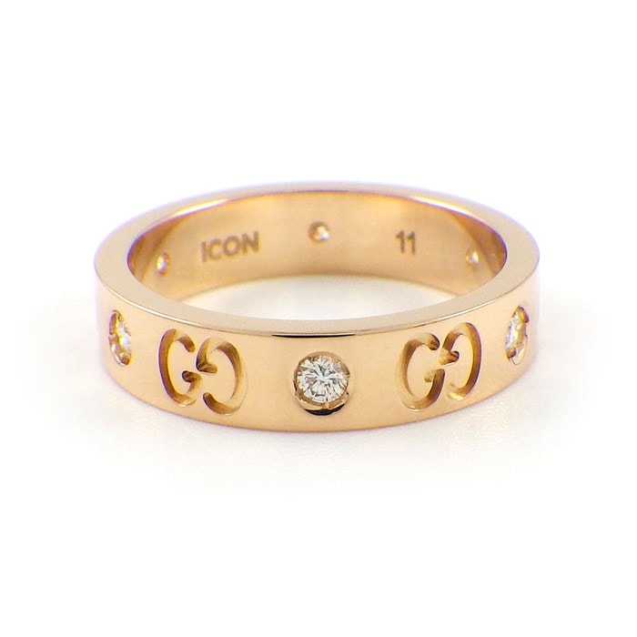 グッチ GUCCI リング アイコン 152046 J8540 5702 GG ロゴ 6