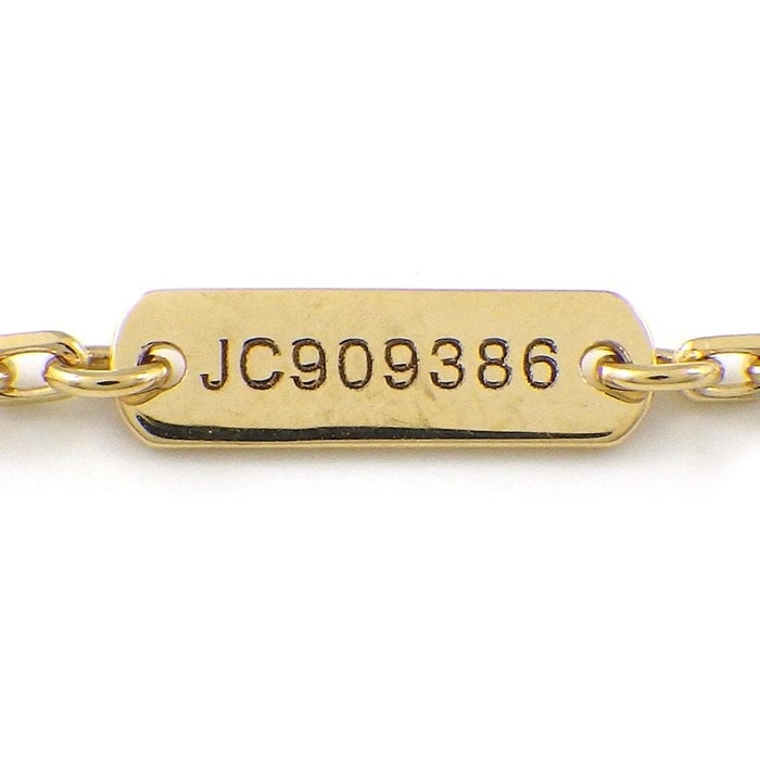 ヴァンクリーフ＆アーペル Van Cleef & Arpels ロングネックレス マジック アルハンブラ 1モチーフ VCARP4KO00 ギョーシェ K18YG 【箱・保付き】 【中古】