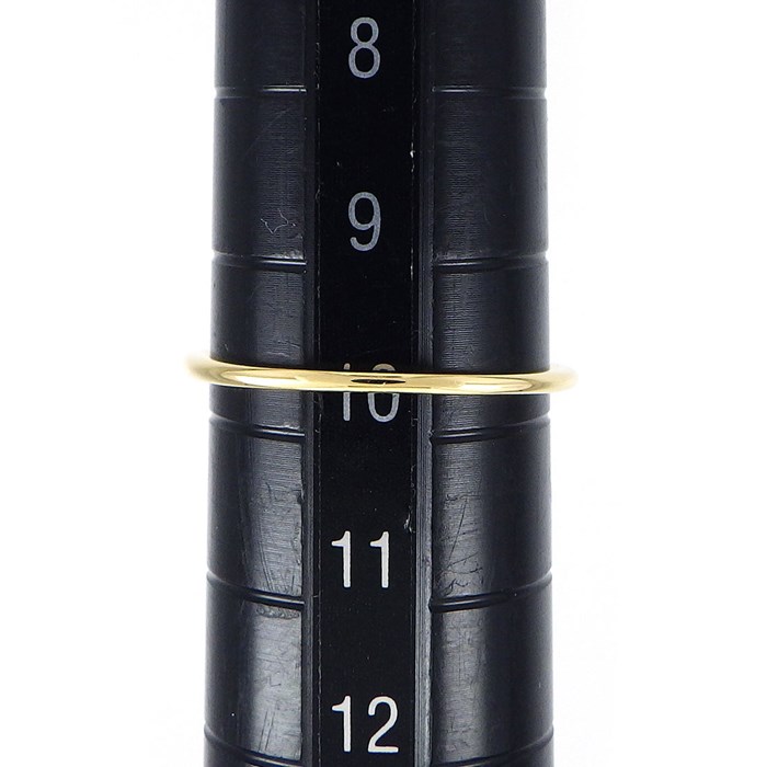 アーカー AHKAH リング ビンドゥ スウィング ドロップ ダイヤモンド 0.09ct K18YG 9.5号 【中古】