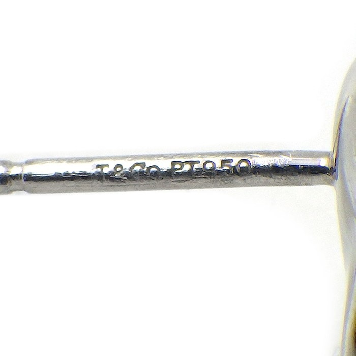 ティファニー Tiffany & Co. ピアス ティアドロップ PT950 【中古】