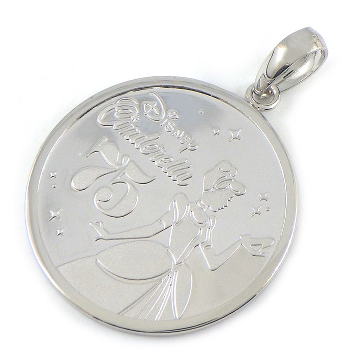 ディズニー Disney ペンダントトップ シンデレラ 1/10oz 2025年 1900枚 限定モデル メダル PT999