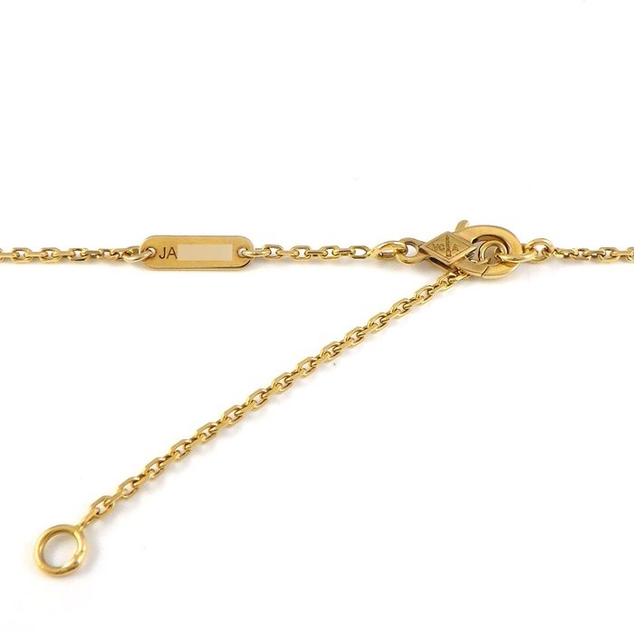 ヴァンクリーフ＆アーペル Van Cleef & Arpels ネックレス ヴィンテージ アルハンブラ VCARA45800 オニキス K18YG 【中古】