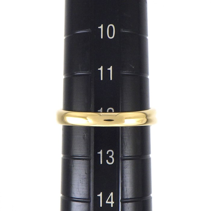 ニナリッチ NINA RICCI リング ボウ リボンモチーフ ダイヤモンド 計0.28ct K18YG 12号 【中古】