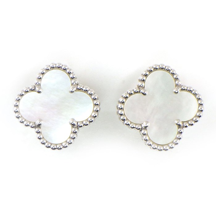 ヴァンクリーフ＆アーペル ピュアアルハンブラ マザーオブパール ピアス アルハンブラ Van Cleef & Arpels ヴァンクリーフ＆アーペル