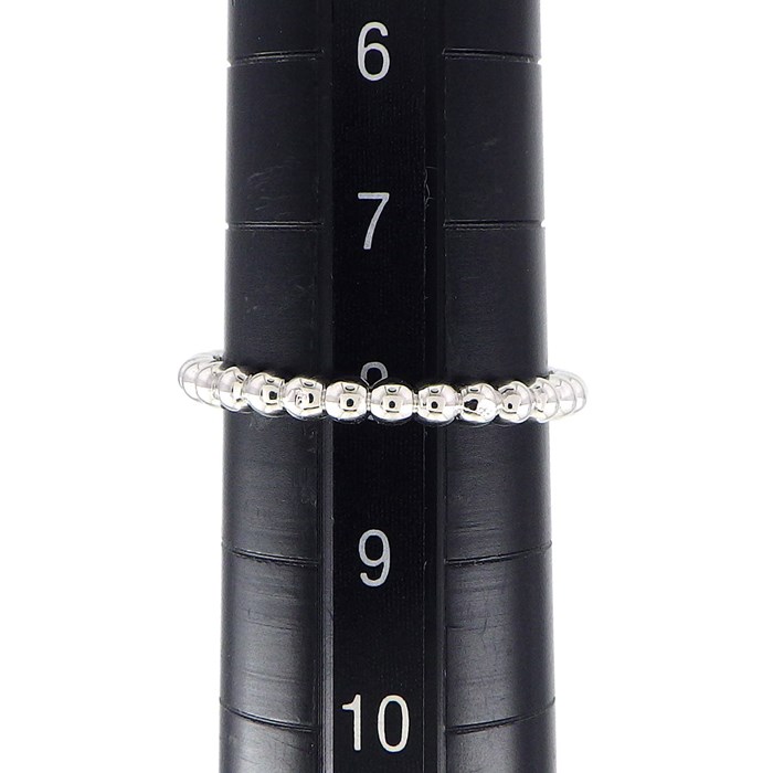 クリスチャンディオール Christian Dior リング ローズデヴァン ラウンド サークル スター ダイヤモンド K18WG 8号 / #50 【中古】