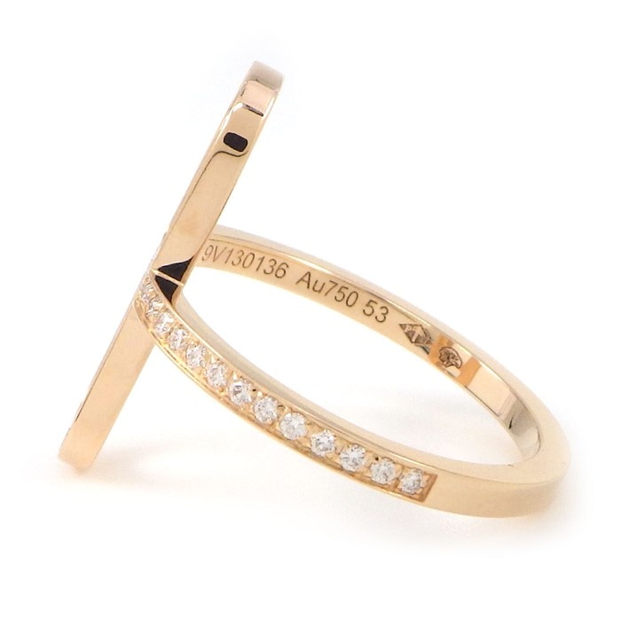 エルメス HERMES リング エヴァーシェーヌダンクル PM ハーフ