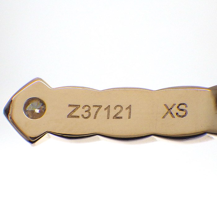 シャネル CHANEL バングル ココ クラッシュ オープン マトラッセ キルティング 2ポイント ダイヤモンド K18BG 【中古】