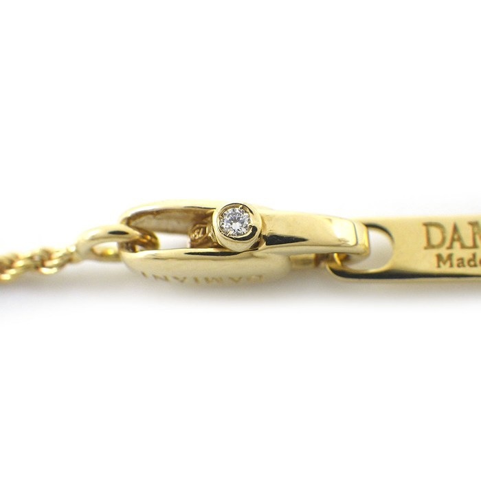 ダミアーニ DAMIANI ネックレス ベル エポック クラウン M 20092687 クロス パヴェ ダイヤモンド 計1.05ct K18YG 【箱・保付き】 【中古】