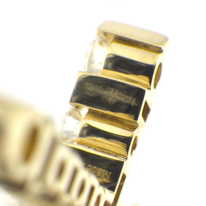 ダミアーニ DAMIANI ネックレス ベル エポック クラウン M 20092687 クロス パヴェ ダイヤモンド 計1.05ct K18YG 【箱・保付き】 【中古】