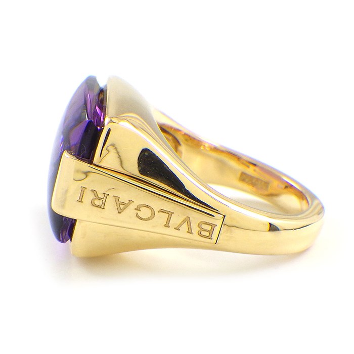 ブルガリ BVLGARI リング アレグラ スクエア ファセットカット  