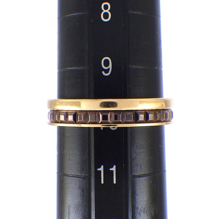 ブシュロン BOUCHERON リング キャトル クラシック ソリテール JSL00323 1ポイント ダイヤモンド 0.20ct(G/VVS1/3EX) K18PG ブラウン PVD 10号 / #50 【中古】