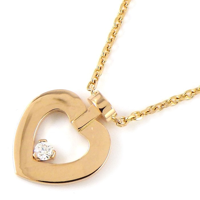 関税/送料込み【BELLGIO】ハートペンダント&ロープウェイ フレッド FRED】ネックレス プリティウーマン XSモデル 7B0254