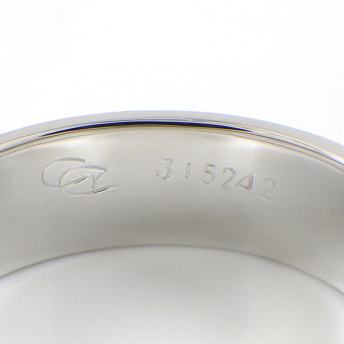 カレライカレラ Carrera y Carrera リング 葉 リーフ モチーフ K18WG 15号 【中古】
