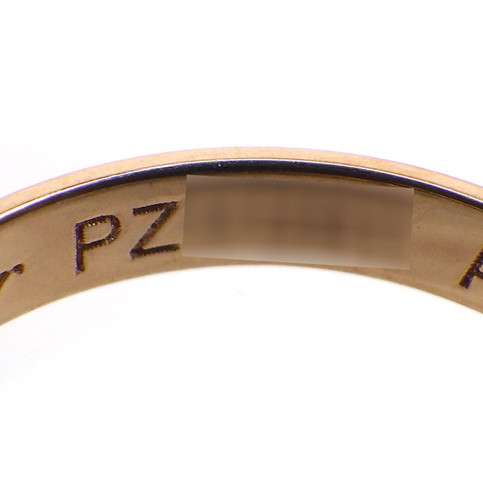 カルティエ Cartier ブレスレット トリニティ B6016700 オンライン限定 スリーカラー K18PG K18WG K18YG ブラック コットンコード 【中古】