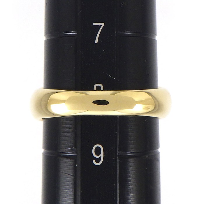 ティファニー Tiffany & Co. リング スタッキング 3ポイント バゲットカット サファイア K18YG 8号 【中古】