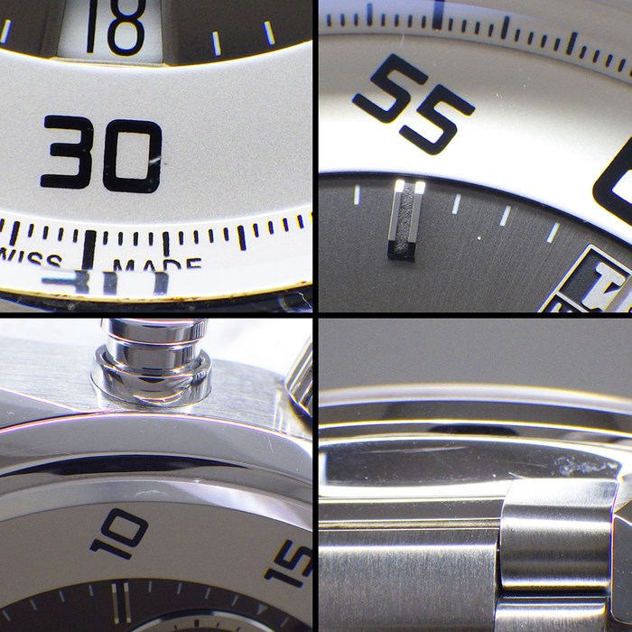 タグ・ホイヤー TAG Heuer 腕時計 カレラ キャリバー36 クロノグラフ フライバック CAR2B11.BA0799 サンレイ グレー文字盤 カレンダー スモールセコンド SS 自動巻き 【箱・保付き】 【中古】