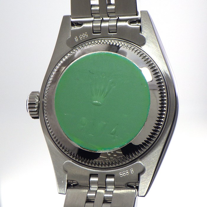 ロレックス Rolex 腕時計 デイトジャスト 26mm 79174NRD P番 2000年製 フルーテッドベゼル ピンクシェル ローマン文字盤 ジュビリーブレス SS K18WG 自動巻き 【中古】