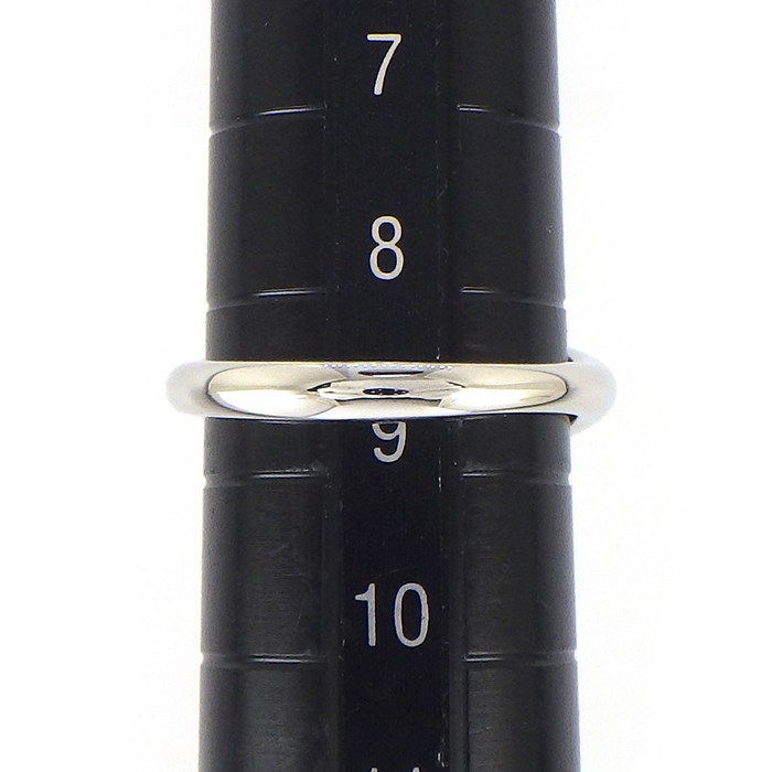 ティファニー Tiffany & Co. リング ダブル ティア ドロップ 1ポイント ダイヤモンド PT950 8.5号 【中古】