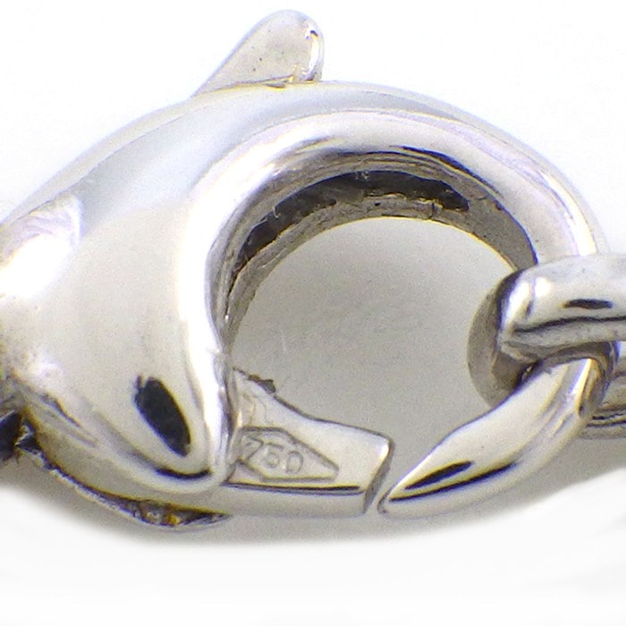ブルガリ BVLGARI ネックレス B-zero1 ビーゼロワン スパイラル ロゴ K18WG 【中古】