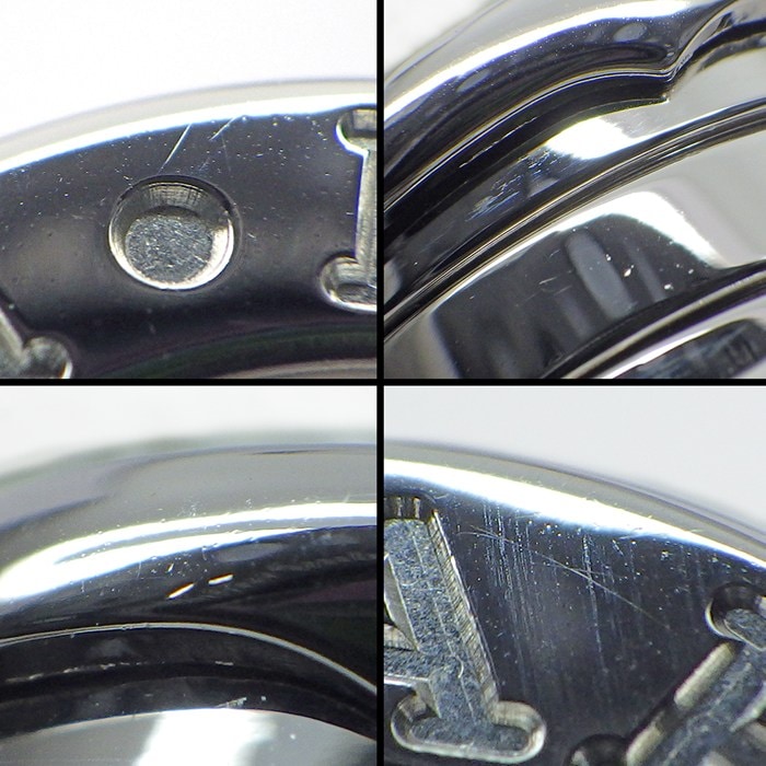 ブルガリ BVLGARI ネックレス B-zero1 ビーゼロワン スパイラル ロゴ K18WG 【中古】