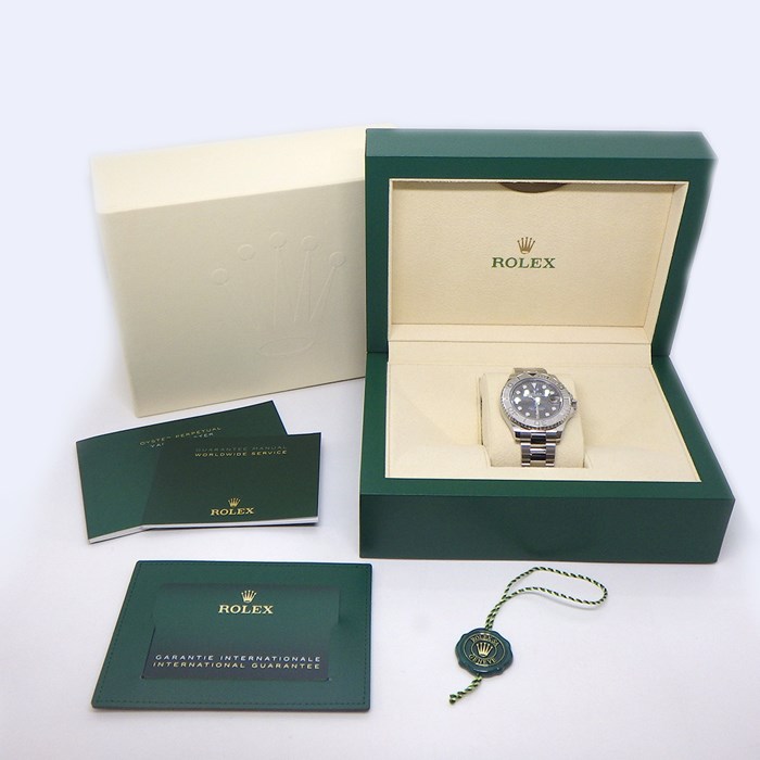 ロレックス Rolex 腕時計 ヨットマスター37 268622 デイト ルーレット