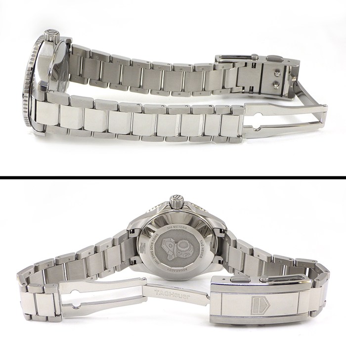 タグ・ホイヤー TAG Heuer 腕時計 アクアレーサー プロフェッショナル300 WBP231K.BA0618 デイト 夜光インデックス 夜光針 回転ベゼル 8ポイント ダイヤインデックス グリーン文字盤 SS 自動巻き 【箱・保付き】 【中古】