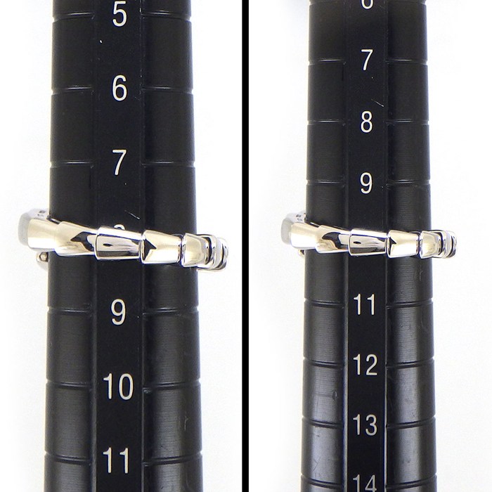 ブルガリ BVLGARI リング セルペンティ ヴァイパー 362503 スネークモチーフ K18WG 8-10号 / #S 【中古】